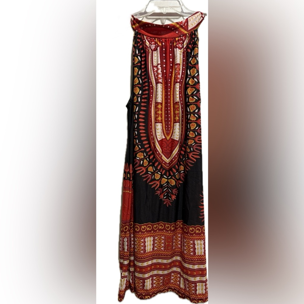 Wear & Accessories Drops tribal boho halter mini dress tunic top M NWT